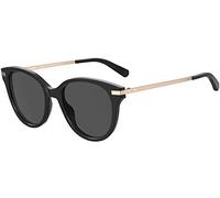 Moschino Love Mol030/s 807/IR BLACK Sunglasses Women's Acetate, Standard, 51
