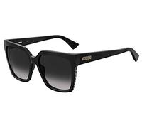 Moschino Sonnenbrillen MOS079/S Black/Dark Grey Shaded 57/17/145 Damen