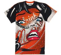 Moschino - Moschino Couture Printed Cotton Mini Dress - Größe 42 - orange