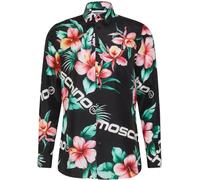 Moschino - Moschino Couture Silk Printed Shirt - Größe 39 - schwarz