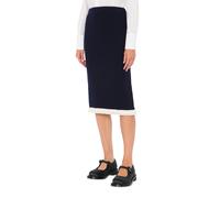 Moschino Superfine Lambswool Skirt Blue Größe: 46 | Midiröcke Outlet | Damen | Blau