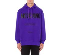 Moschino Vinyl Couture Hoodie Purple Größe: 48 | Kaputzenpullis Outlet | Herren | Violett
