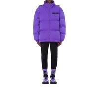 Moschino Vinyl Couture Technical Nylon Down Jacket Purple Größe: 50 | Winterjacken Outlet | Herren | Violett