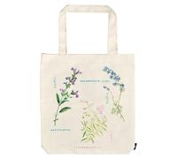 moses. libri_x Shopper Herbarium I Tragetasche aus 100% Baumwolle mit Standboden I Einkaufstasche aus Bio-Baumwolle | Beutel zum Einkaufen I Alltagstasch I Stoffbeutel