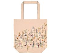 Moses Shopper-Einkaufstasche Blumen rosa 37 x 38 cm