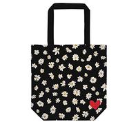 moses. Shopper aus Bio-Baumwolle | Tragetasche mit Blumenmotiv |Praktisch als Einkaufs- und Freizeittasche | Daisies
