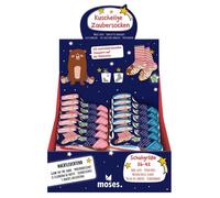 MOSES. VERLAG 17297 Nachtleuchtende Zauber-Socken Bär, 2-fach sortiert