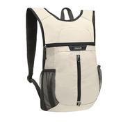 MOSISO 10L Leichtgewicht Wander Daypack Klein Packbar Wanderrucksack für Männer Frauen, Lässig Faltbar Day Pack mit Front Vertikale Tasche Camping Draußen, Khaki