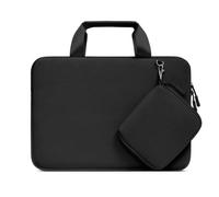 MOSISO 360 Laptoptasche 14 Zoll, 14 Zoll Neopren Laptop Tasche Hülle | Kompatibel mit HP Lenovo Dell ASUS Acer, HP Stream, Dell Latitude, Laptop Tragetasche mit Abnehmbarer Kleine Etui, Schwarz