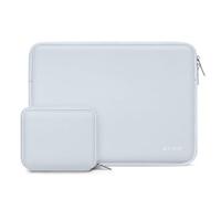MOSISO Laptop Hülle Tasche 13,3 Zoll, 13-13,3 Zoll Laptophülle Kompatibel mit MacBook Pro 14 Zoll M5 M4 M3 M2 M1, HP Dell ASUS Lenovo, Neopren Laptoptasche mit Kleine Etui, Baby Blau