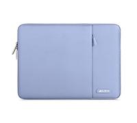 MOSISO Laptophülle 13,3 Zoll, 13-13,3 Zoll Laptoptasche Kompatibel mit MacBook Air / Pro 13 / Pro 14, HP Dell ASUS Lenovo Notebook, Polyester Vertikale Laptop Hülle Tasche mit Tasche, Himmelblau