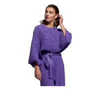 Moskada - Eleganter Strickpullover mit Puffärmeln - - Knitwear - Damen - Lila - M