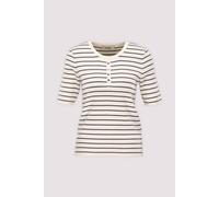 MOS MOSH - MMAliz Caliz Stripe SS Knit india ink - Gr. - XS