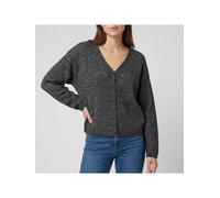 MOSS COPENHAGEN Cardigan "Milania" in Anthrazit - Größe XS/S | Damen Pullover Cardigans