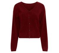 MOSS COPENHAGEN Cardigan "Milania" in Bordeaux - Größe XS/S | Damen Pullover Cardigans