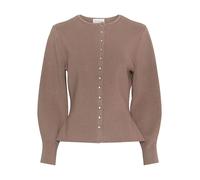 MOSS COPENHAGEN Cardigan "Shaine Lushia" in Beige - Größe M/L | Damen Pullover Cardigans