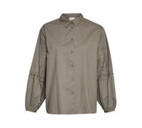 MOSS COPENHAGEN Hemd "Jeovana Petronia" in Khaki - Größe M/L | Damen Blusen