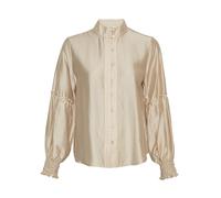 MOSS COPENHAGEN Hemd "Kitlyn Romina" in Gold - Größe S | Damen Blusen