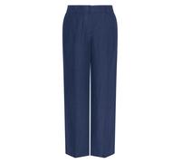 MOSS COPENHAGEN Leinen-Marlenehose in Dunkelblau - 54% | Größe XS | Damenhosen