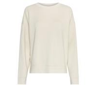 MOSS COPENHAGEN Sweatshirt "Ima Q" in Creme - Größe L/XL | Damen Sweatshirts Jacken