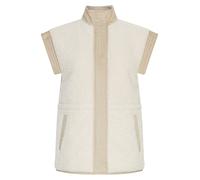 MOSS COPENHAGEN Teddyjacke in Creme - Größe XS/S | Damenjacken