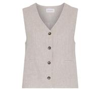 MOSS COPENHAGEN Weste in Beige - Größe M | Damenjacken