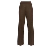 MOSS COPENHAGEN Wollhose "Nema" in Dunkelbraun - Größe S/M | Damenhosen