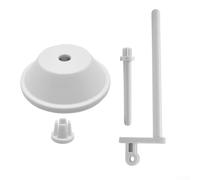 MoSundi Nähmaschinen-Spulenkappen-Set, 4 weiße Kunststoff-Spulenkappen, kompatibel mit Singer-Modellen der Simple/Tradition/Heavy Duty Serie 3223/3232/4423/4432