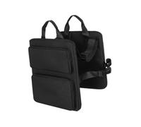 MotiveTech Gepäckorganizer für Koffer, tragbare Laptoptasche, einfache Installation, praktische Reisetasche für Wochenendtrips, Schwarz