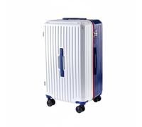 MotiveTech Rollkoffer großes Fassungsvermögen Reisetrolley 360° drehbare Doppelrollen Reisetrolley mit 4 Rollen für Flugreisen, Geschäftsreisen, Wochenendtrips, Color to 21, 20 Zoll