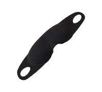 MotiveTech Schlafmaske, weiche 3D-konturierte Augenmaske mit Lichtundurchlässigkeit für Entspannung, Arbeit, Flugzeug, Büro und, Schwarz