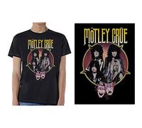 Motley Crue - T-Shirt # L Unisex Black # Theatre Pentagram