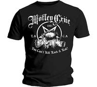 Motley Crue T-Shirt You Can't Kill Rock & Roll Black XL