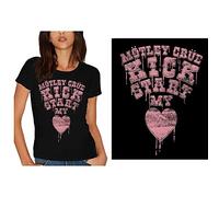 Motley Crue - T-Shirt # Xl Ladies Black # Kick Start My Heart