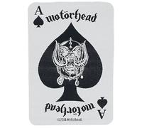 Motörhead Ace Of Spades Card Unisex Patch weiß/schwarz 100% Polyester Band-Merch, Bands