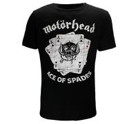 Motörhead Ace of Spades Cards T-Shirt - Offizielles Merchandise L Schwarz
