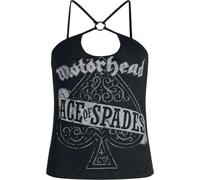 Motörhead Ace of Spades Frauen Top schwarz L 95% Viskose, 5% Elasthan Band-Merch, Bands