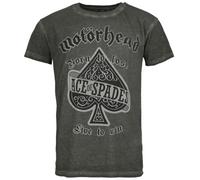 Motörhead Ace of Spades Männer T-Shirt anthrazit 4XL 100% Baumwolle Band-Merch, Bands
