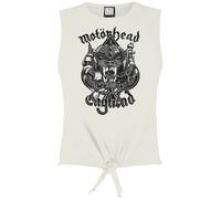 Motörhead Amplified Collection - Snaggeltooth Crest Top weiß in XL