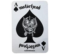MOTÖRHEAD Aufnäher ACE OF SPADES CARD Patch gewebt 7 x 10 cm