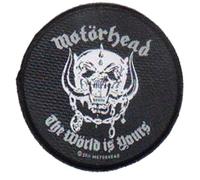 Motörhead - Aufnäher The world is yours (in 10 cm x 9 cm)