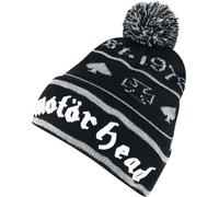 Motörhead Beanie Mütze schwarz grau