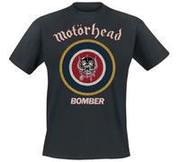 Motörhead Bomber Target Männer T-Shirt schwarz L 100% Baumwolle Band-Merch, Bands, Nachhaltigkeit
