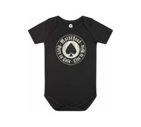 Motörhead - Born To Lose Babygrow - Bodysuit - Schwarz - 68/74 - 100% Bio-Baumwolle Schwarz 68/74
