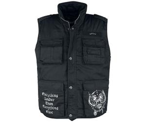Motörhead Brandit Bastards - Ranger Vest Weste schwarz in L