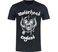 Motörhead England - Heavyweight Männer T-Shirt schwarz XL 100% Baumwolle Band-Merch, Bands