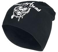 Motörhead England - Jersey Beanie Unisex Mütze schwarz 100% Baumwolle Band-Merch, Bands, Geschenke