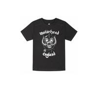 Motörhead - England Kids - T-Shirt - Schwarz - 92 - 100% Bio-Baumwolle Schwarz 92