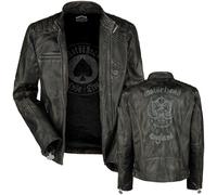 Motörhead England Lederjacke schwarz in XL