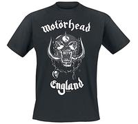 Motörhead England Männer T-Shirt schwarz 4XL 100% Baumwolle Band-Merch, Bands